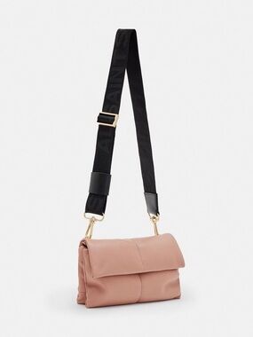ALLSAINTS Ezra Leather Quilted Crossbody Bag